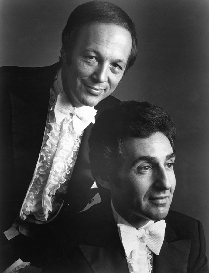 Melvin Stecher and Norman Horowitz